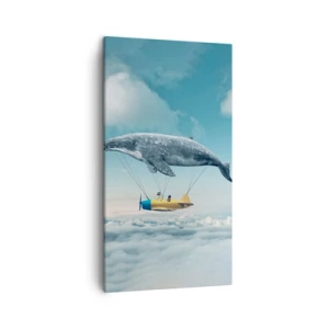 Obraz na plátne - Prečo by nie? - 45x80 cm