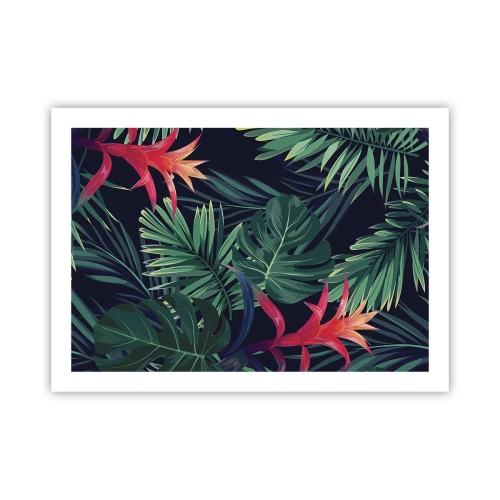 Plagát - Vzplanúť v zelenom - 70x50 cm