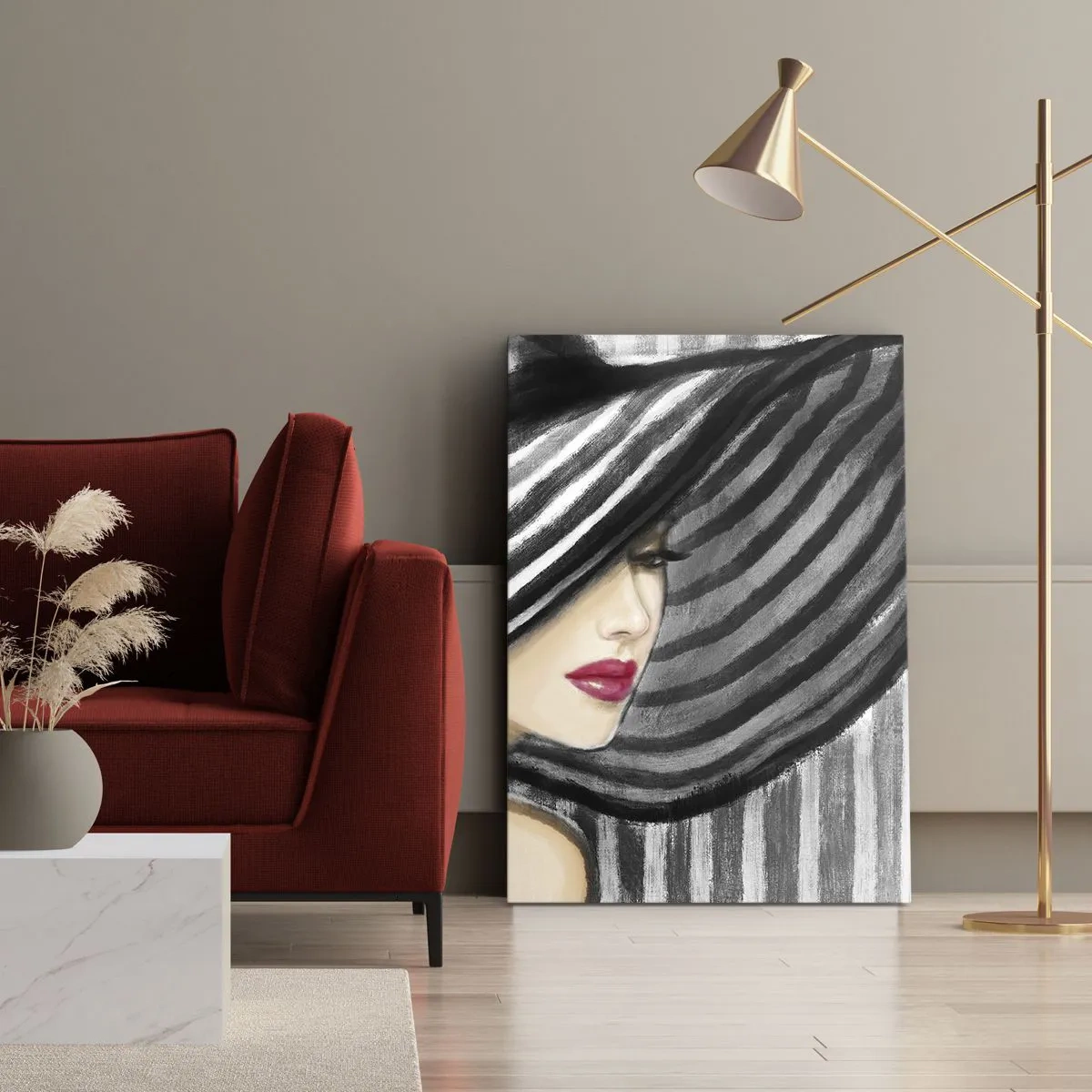 Obraz na plátne - Kde ťa hľadať? - 50x70 cm