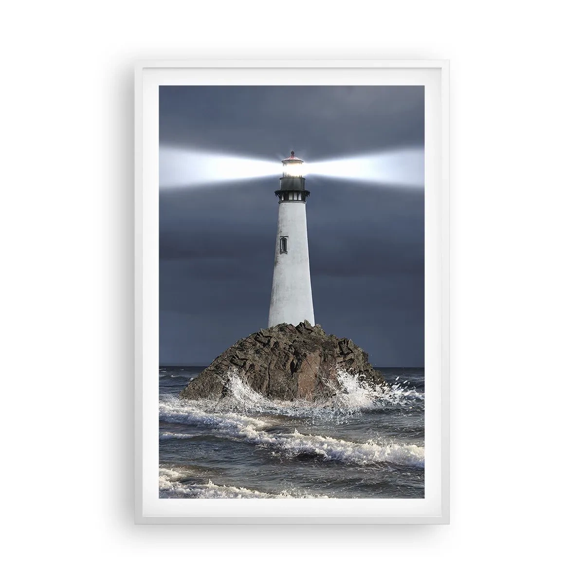 Plagát v bielom ráme - Tu…tu…tuná! - 61x91 cm