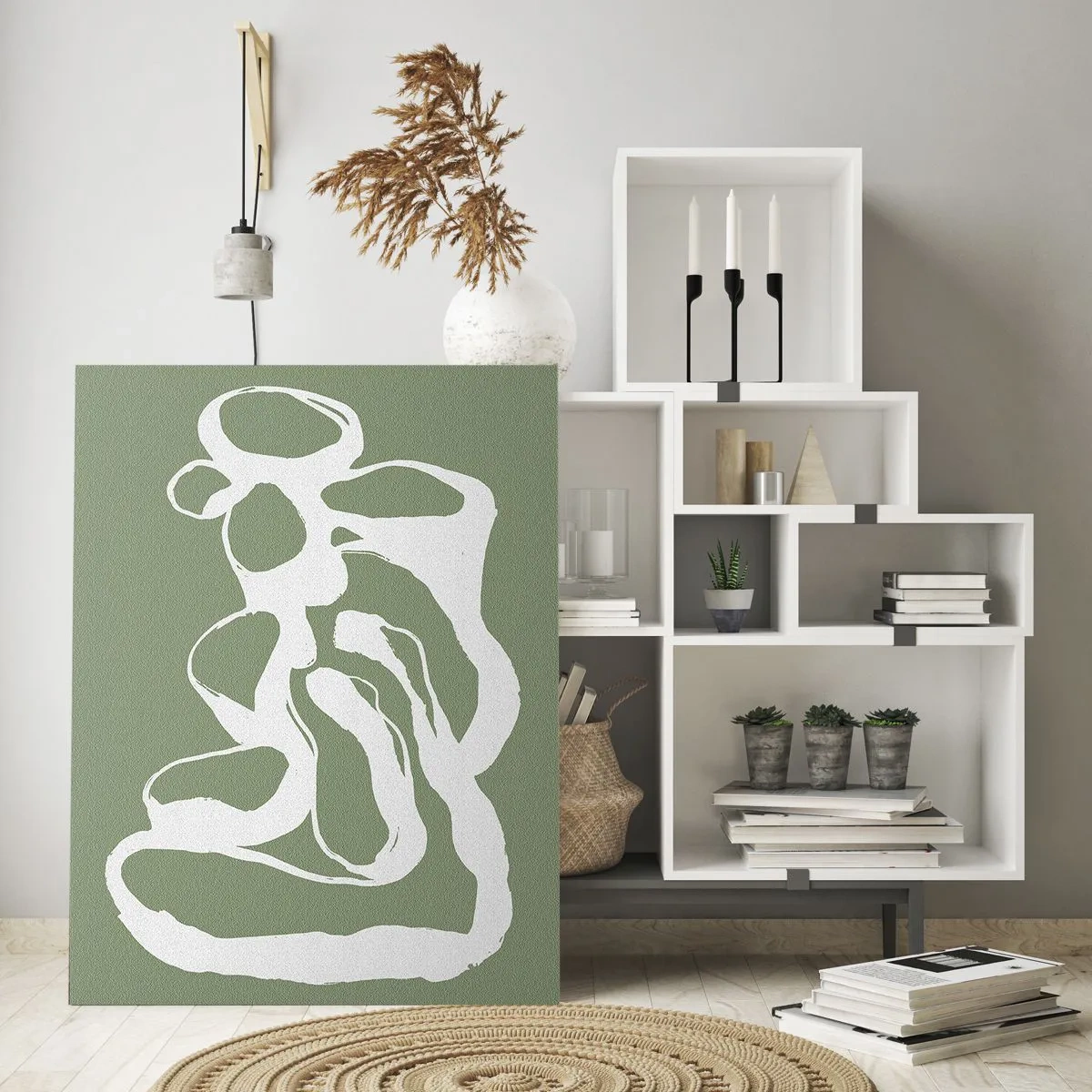 Obraz na skle - Volanie priestoru - 70x100 cm