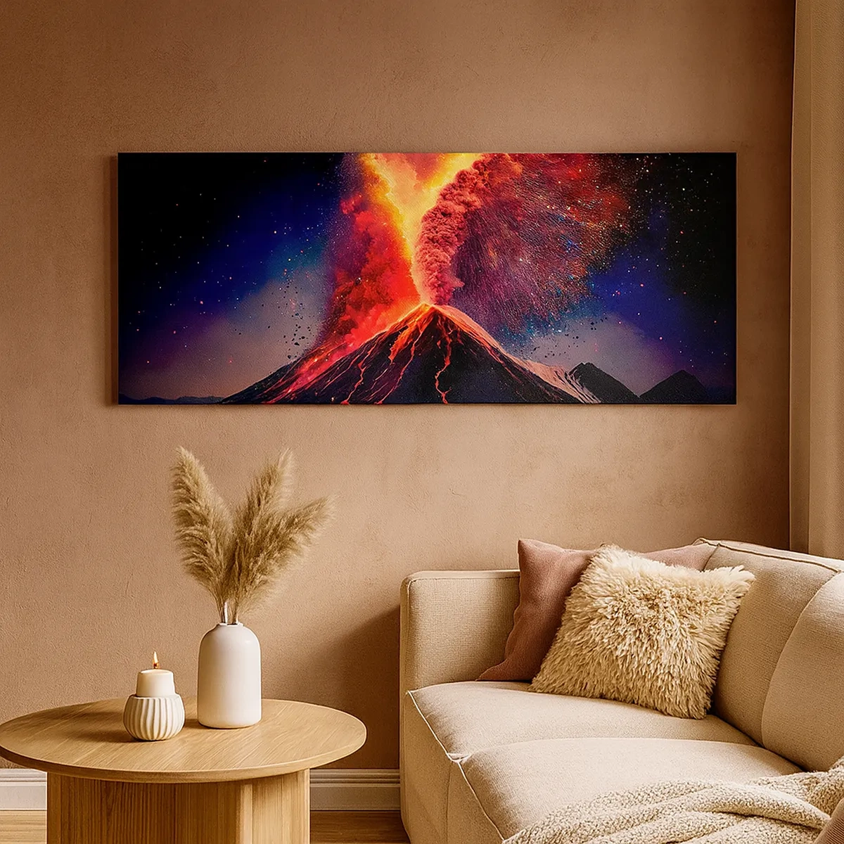 Obraz na plátne - Krása a hrôza - 30x30 cm