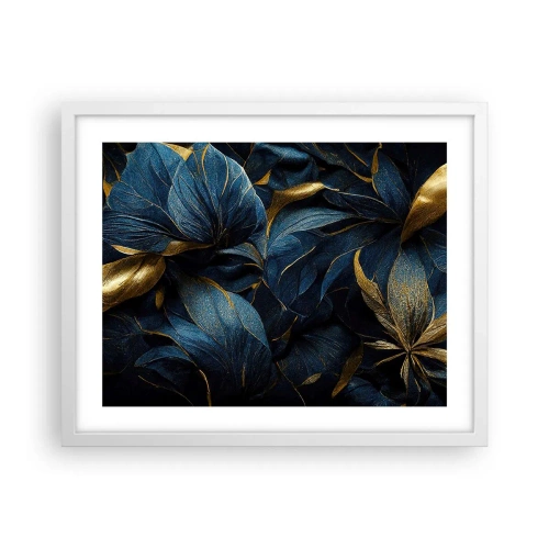 Plagát v bielom ráme - Podšívané zlatom - 50x40 cm