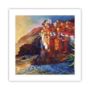 Plagát - Taliansky nádych - 40x40 cm