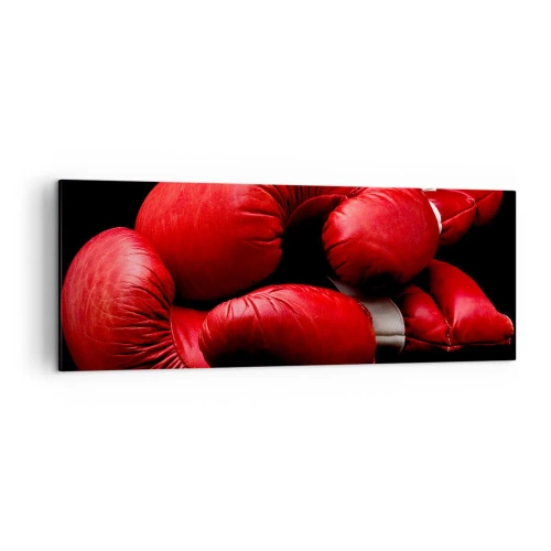 Obraz na plátne - Emócie boja za nami - 140x50 cm