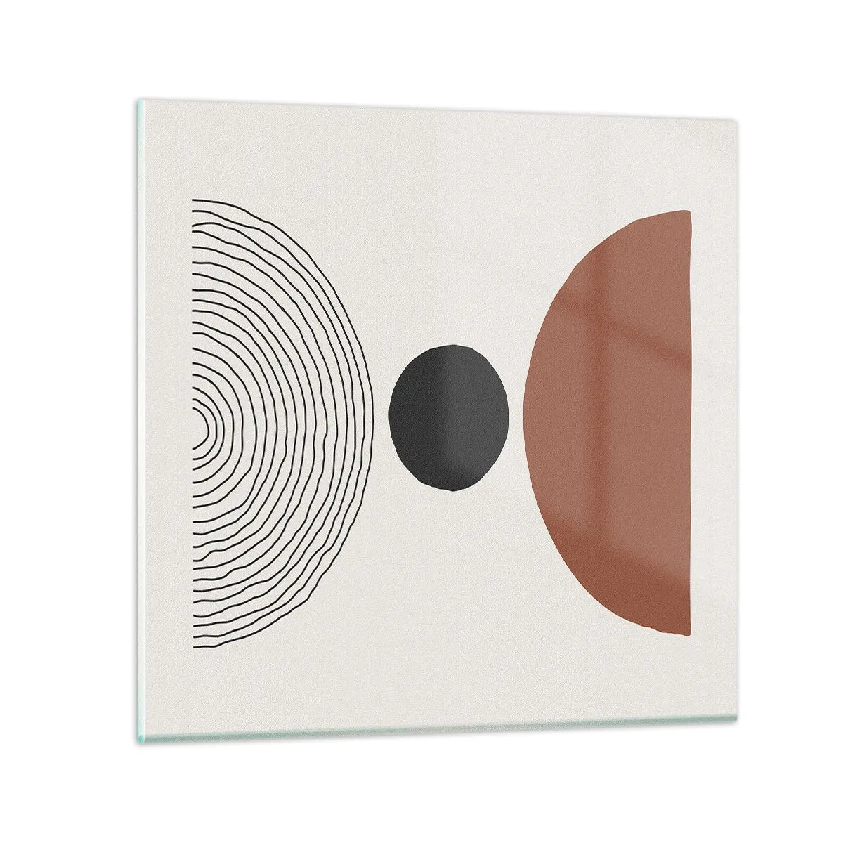 Obraz na skle - V centre pozornosti - 70x70 cm