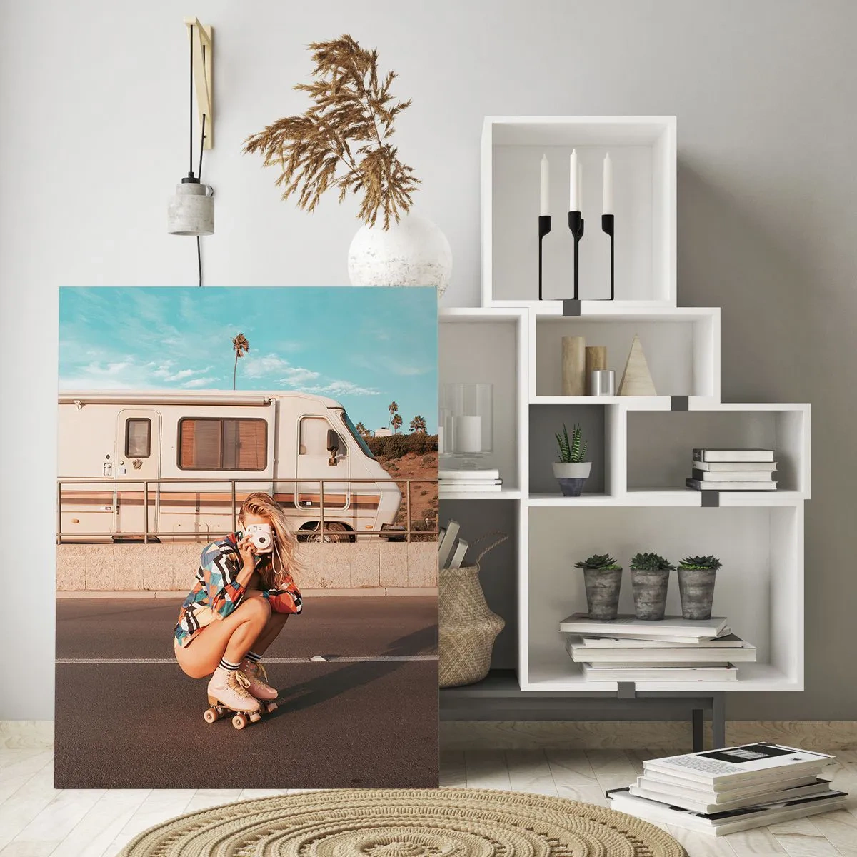 Obraz na skle - Usmejte sa! - 80x120 cm