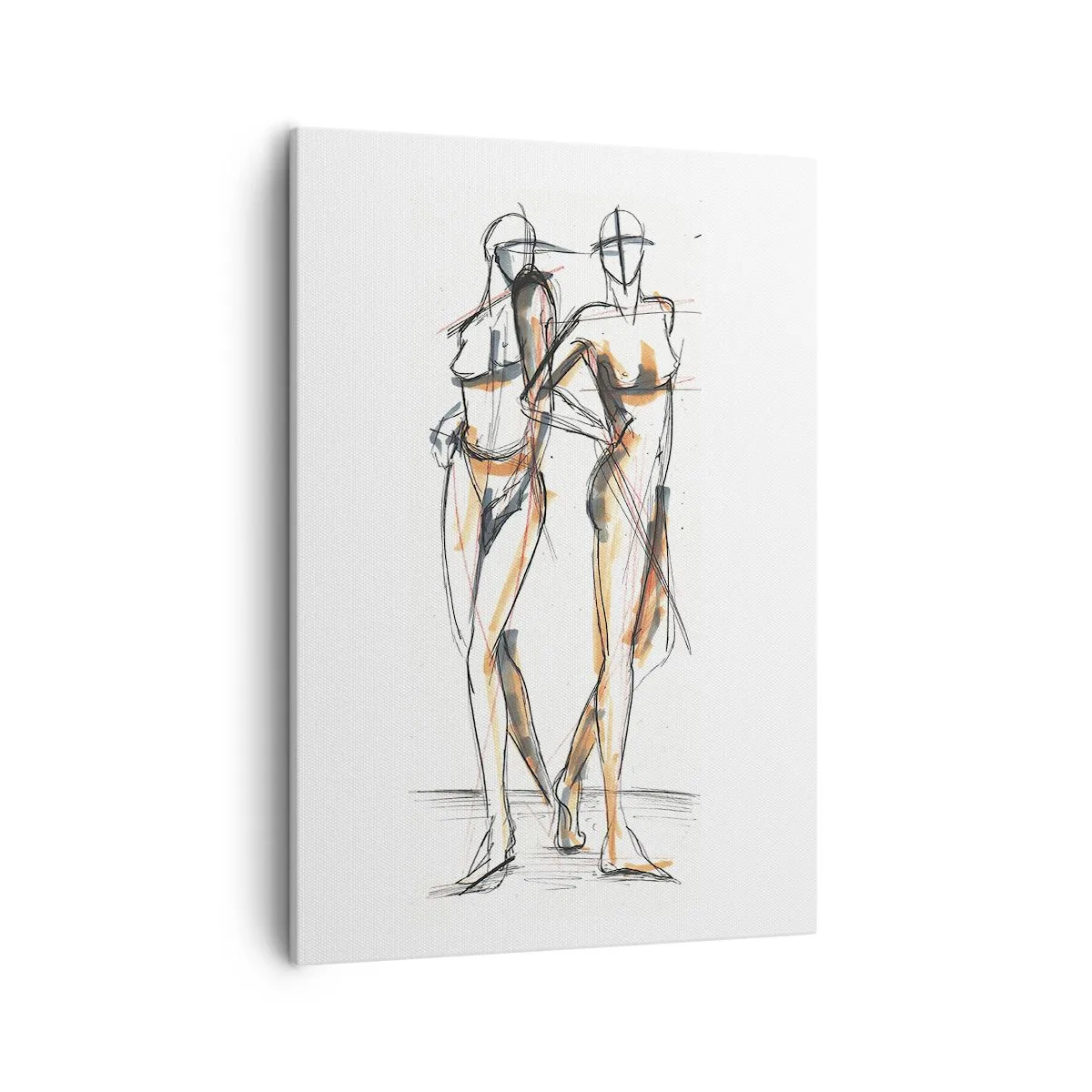 Obraz na plátne - Štúdia šarmu - 50x70 cm