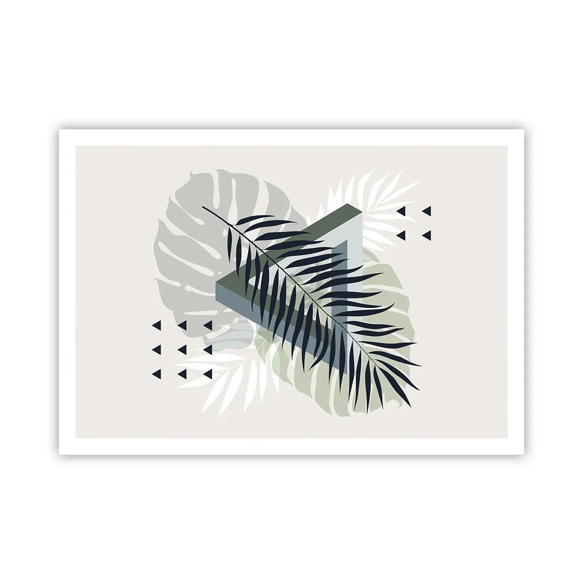 Plagát - Príroda a geometria – dva poriadky? - 100x70 cm