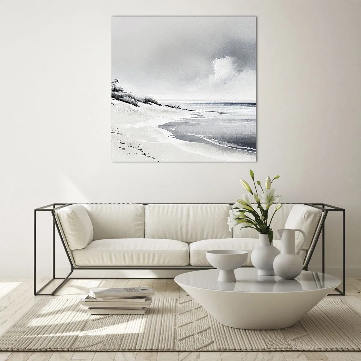 Obraz na skle - Vždy spolu - 70x70 cm