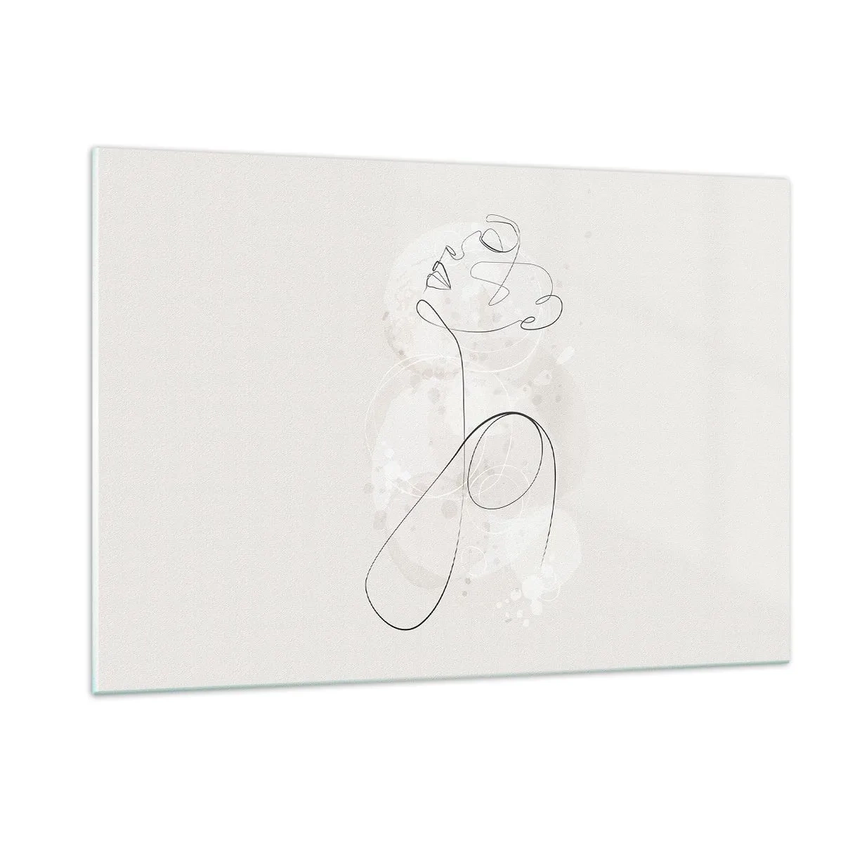 Obraz na skle - Špirála krásy - 120x80 cm