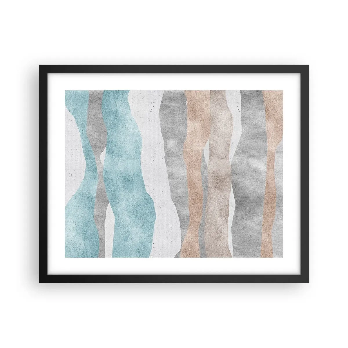 Plagát v čiernom ráme - Štúdia blízkosti - 50x40 cm