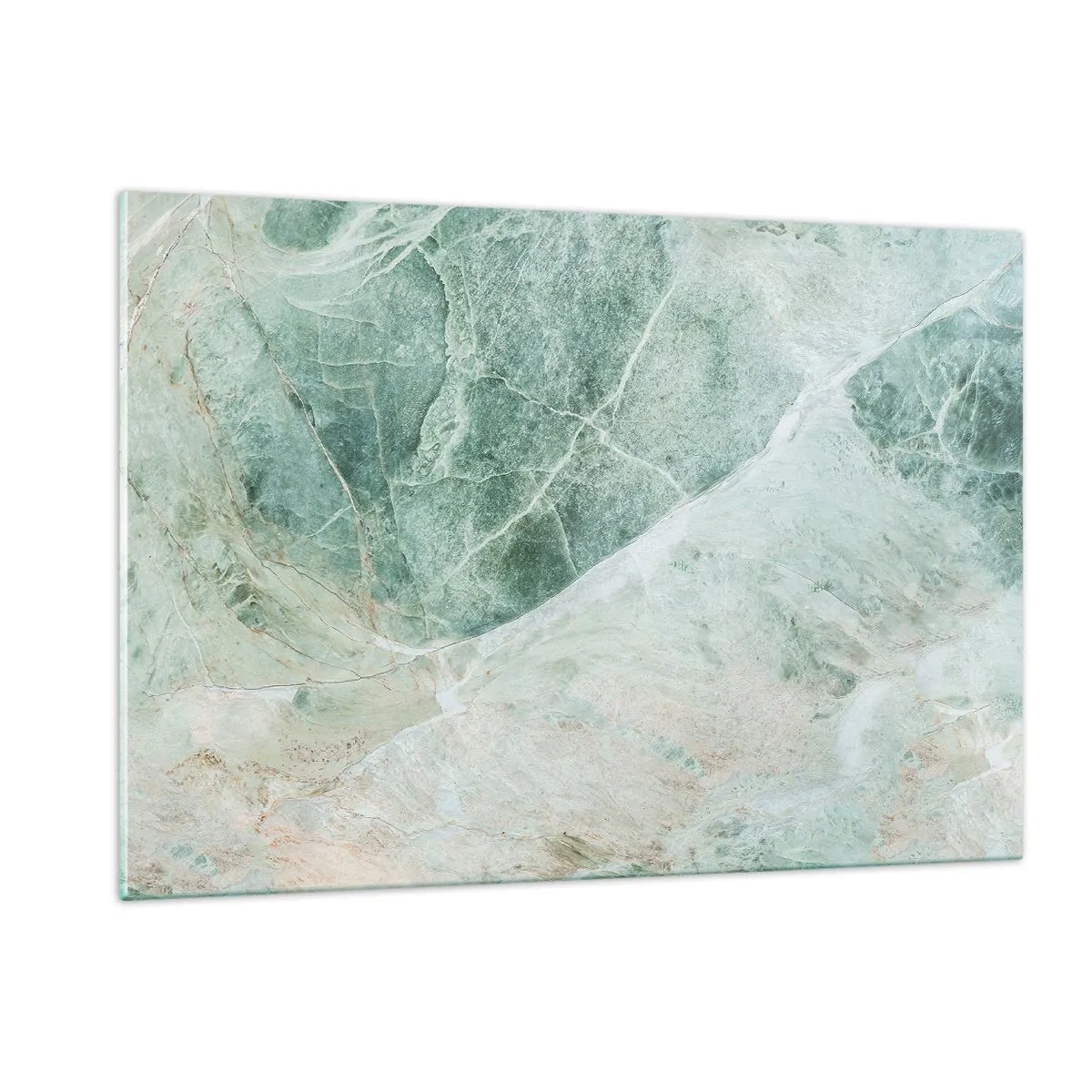 Obraz na skle - Vznešený chlad kameňa - 120x80 cm