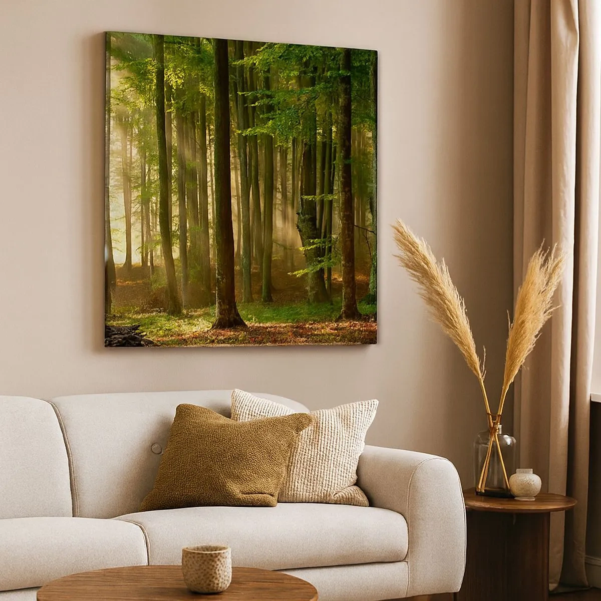 Obraz na plátne - Rozžiarený v jarnom ráne - 30x30 cm