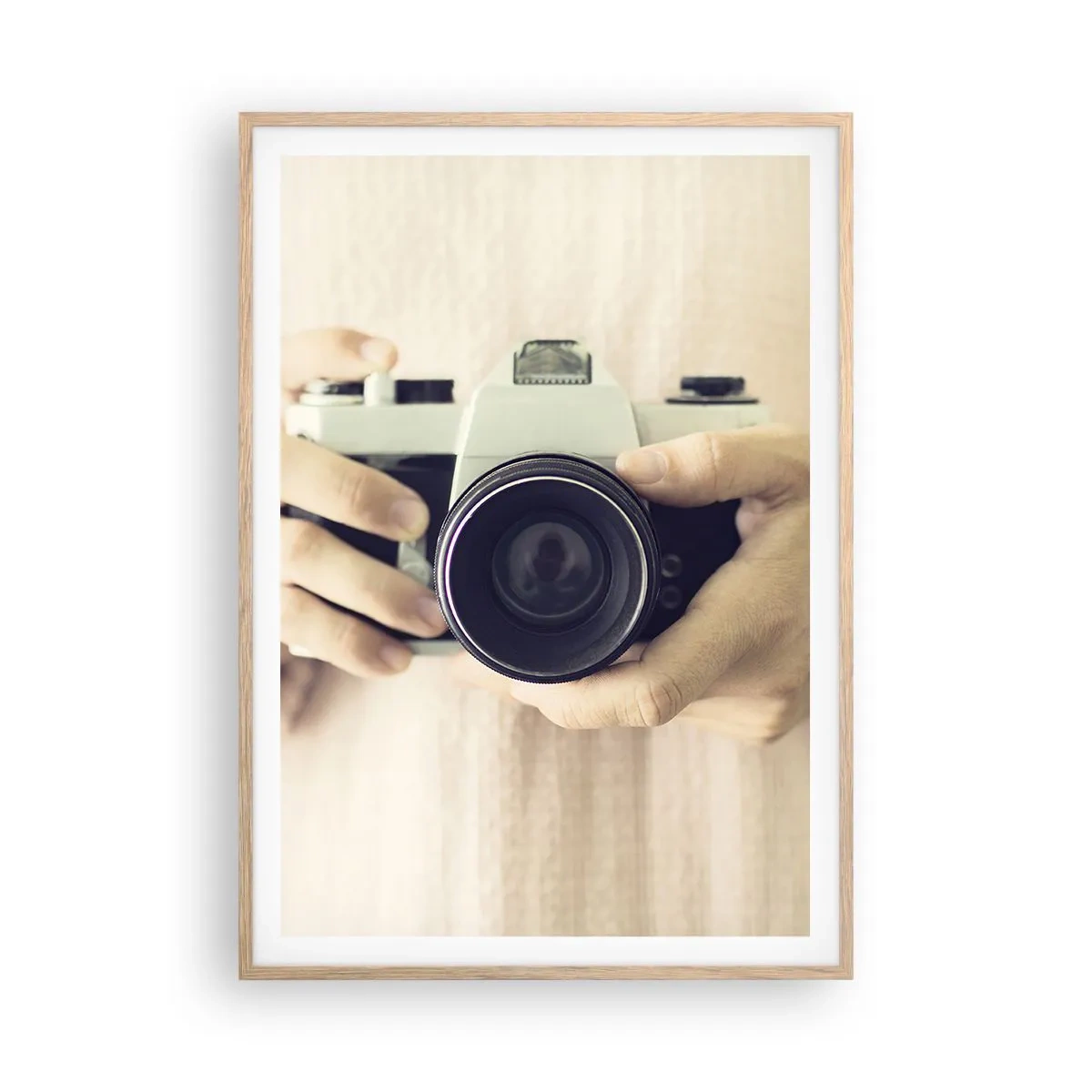 Plagát v ráme zo svetlého duba - Pre viac informácií… - 70x100 cm