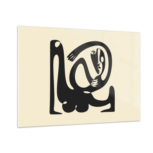 Obraz na skle - Skoro Picasso - 100x70 cm