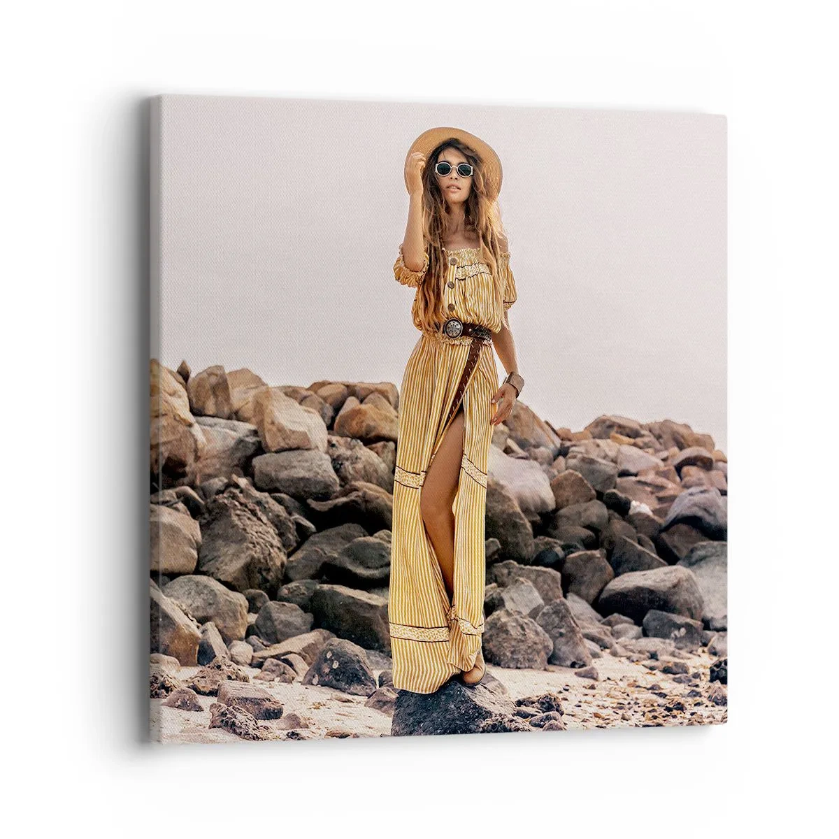 Obraz na plátne - Kúzlo kameňov - 40x40 cm