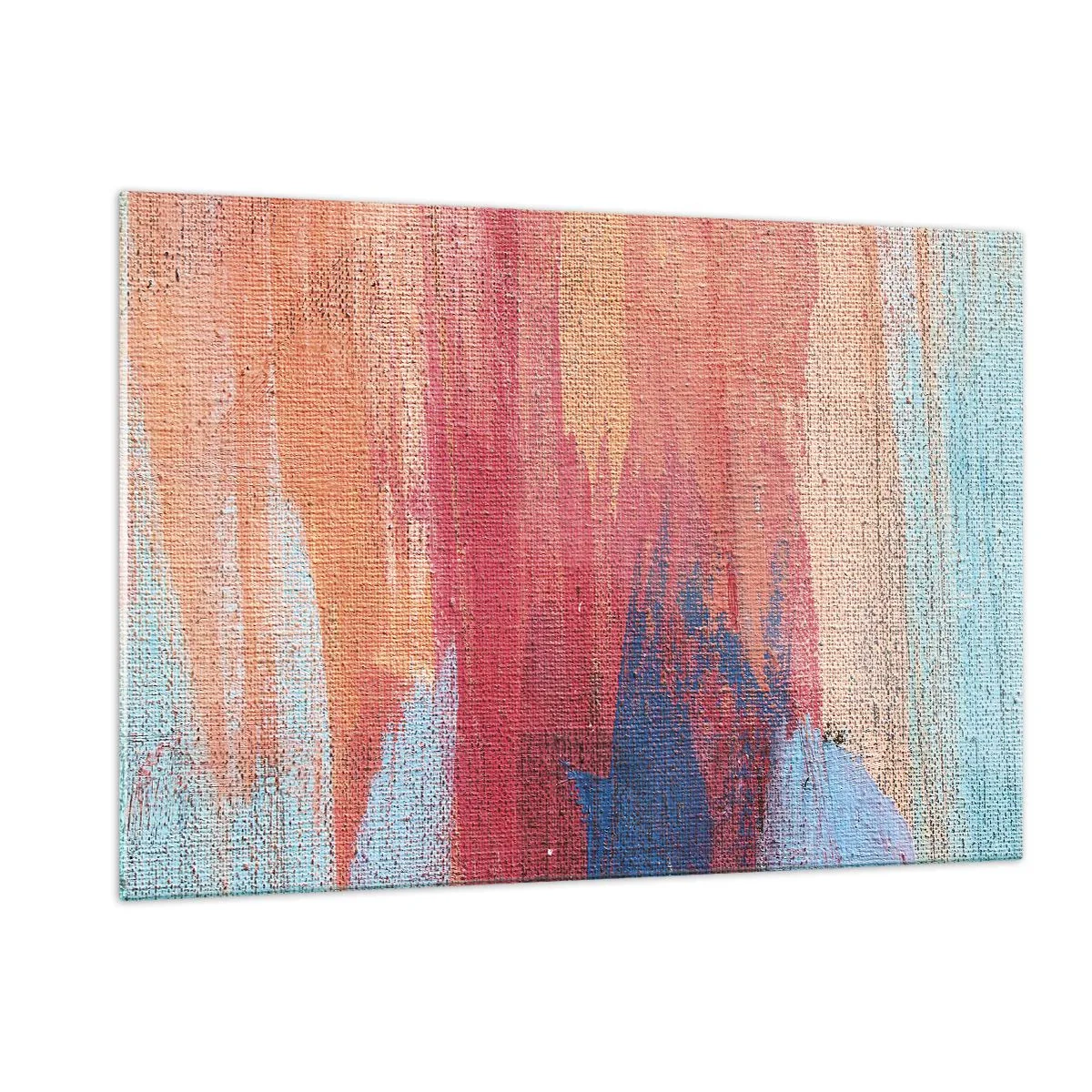 Obraz na skle - Stekať dúhou - 120x80 cm