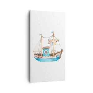 Obraz na plátne - Ahoj, dobrodružstvo! - 55x100 cm