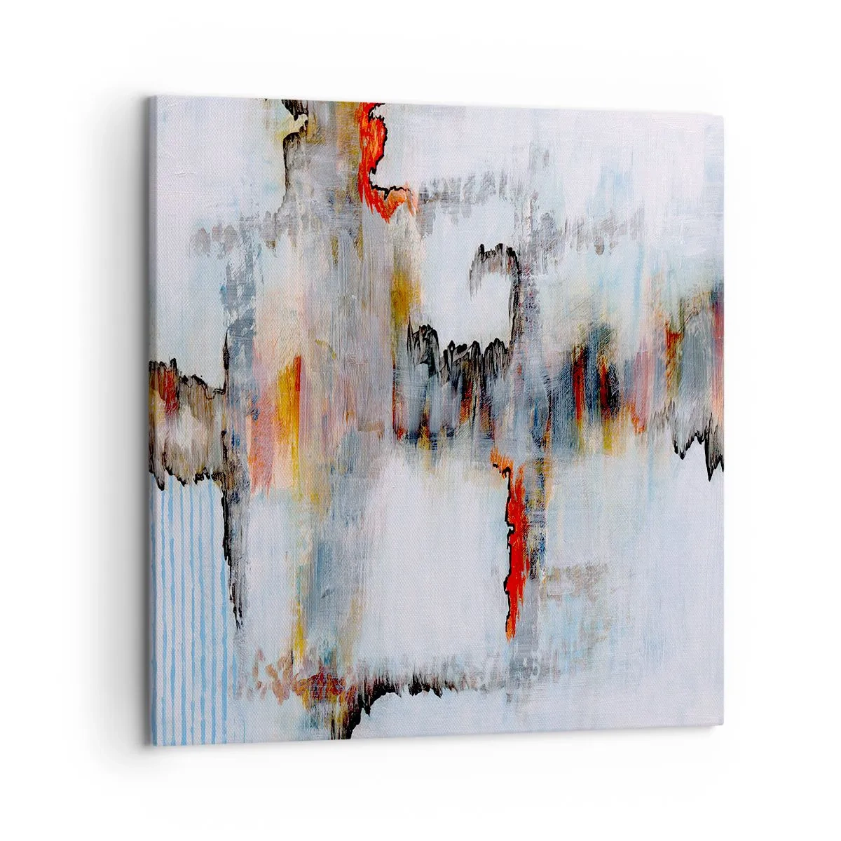 Obraz na plátne - Paličkou po vode - 50x50 cm