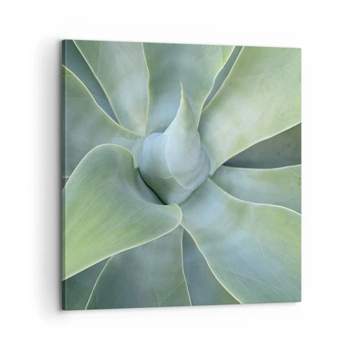 Obraz na plátne - Zrodenie zelene - 60x60 cm