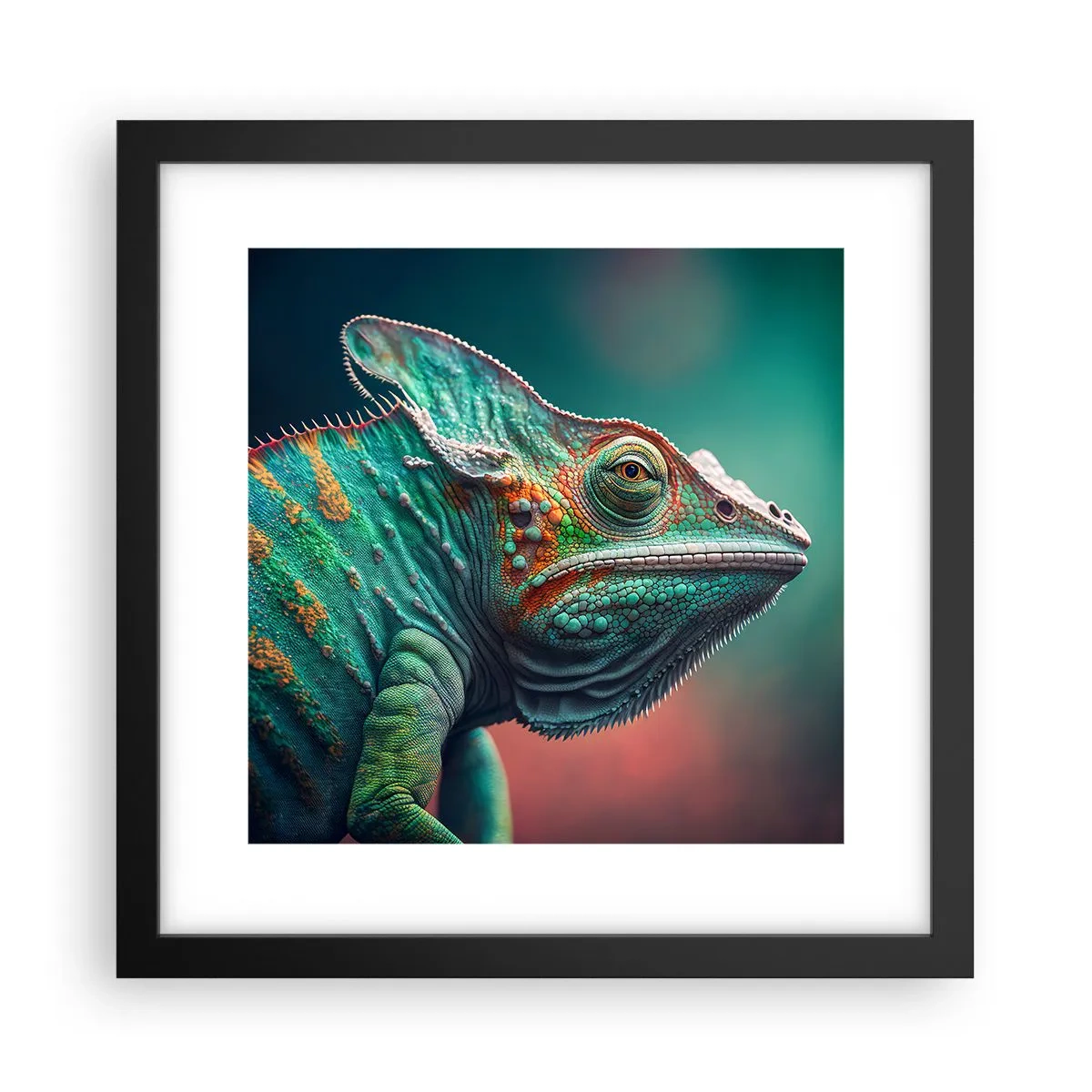 Plagát v čiernom ráme - Vidíš ma? To nie je dobre… - 30x30 cm