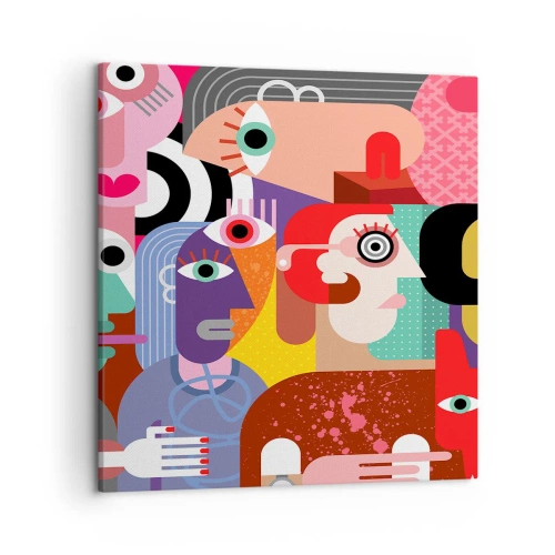 Obraz na plátne - My od pána Picassa - 50x50 cm