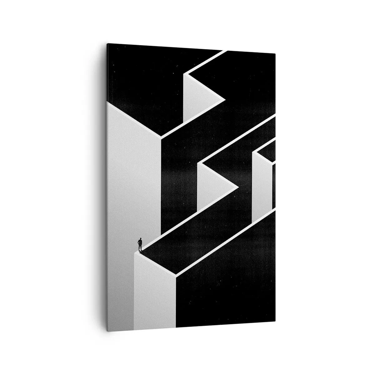 Obraz na plátne - Osamelosť na vrchole - 80x120 cm