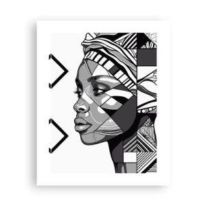 Plagát - Etnický portrét - 40x50 cm