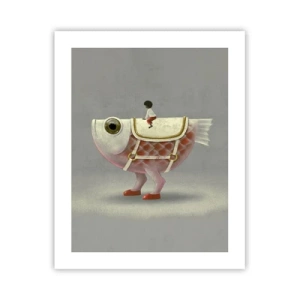 Plagát - Rybí jazdec - 40x50 cm