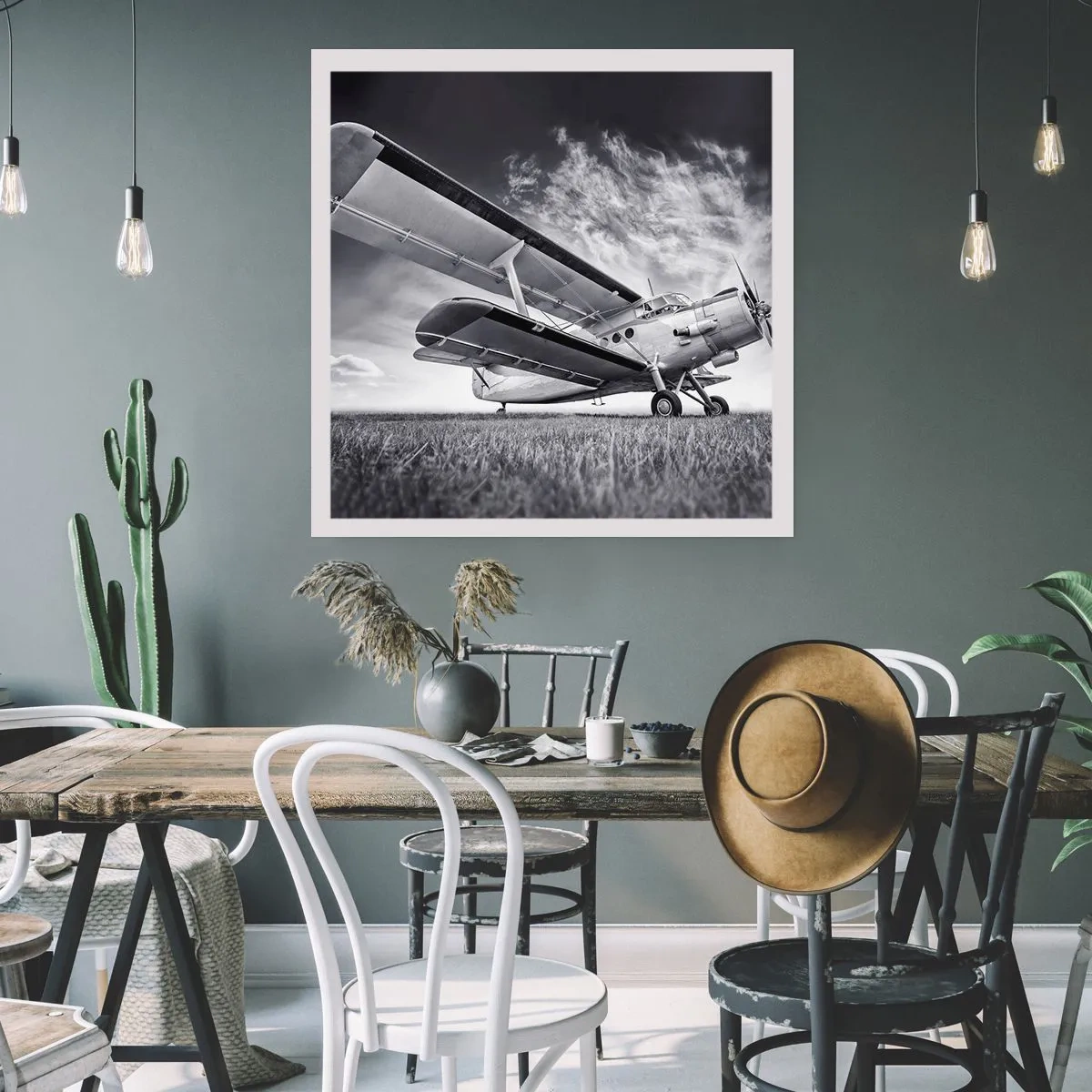 Plagát - Okrídlený pútnik - 60x60 cm