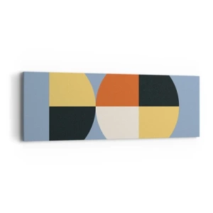 Obraz na plátne - Pozri a počítaj - 90x30 cm