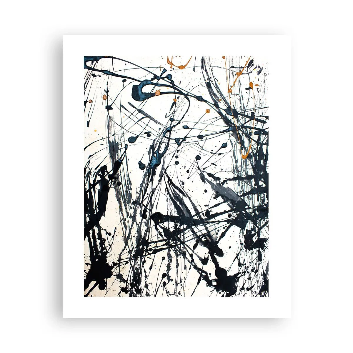 Plagát - Expresionistická abstrakcia - 40x50 cm