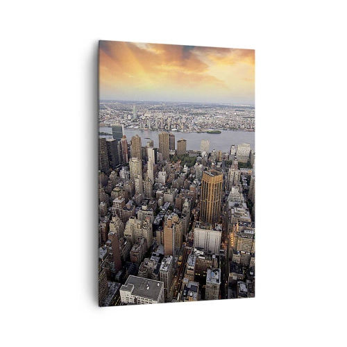 Obraz na plátne - Búšiace srdce našej doby - 80x120 cm