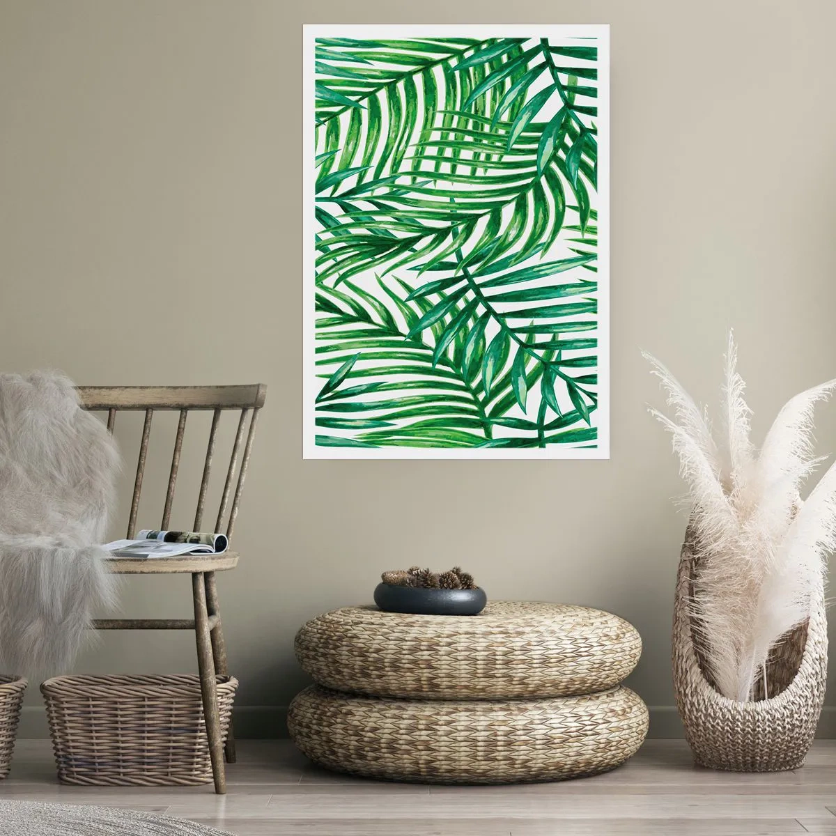 Plagát - Pod zeleným baldachýnom - 70x100 cm