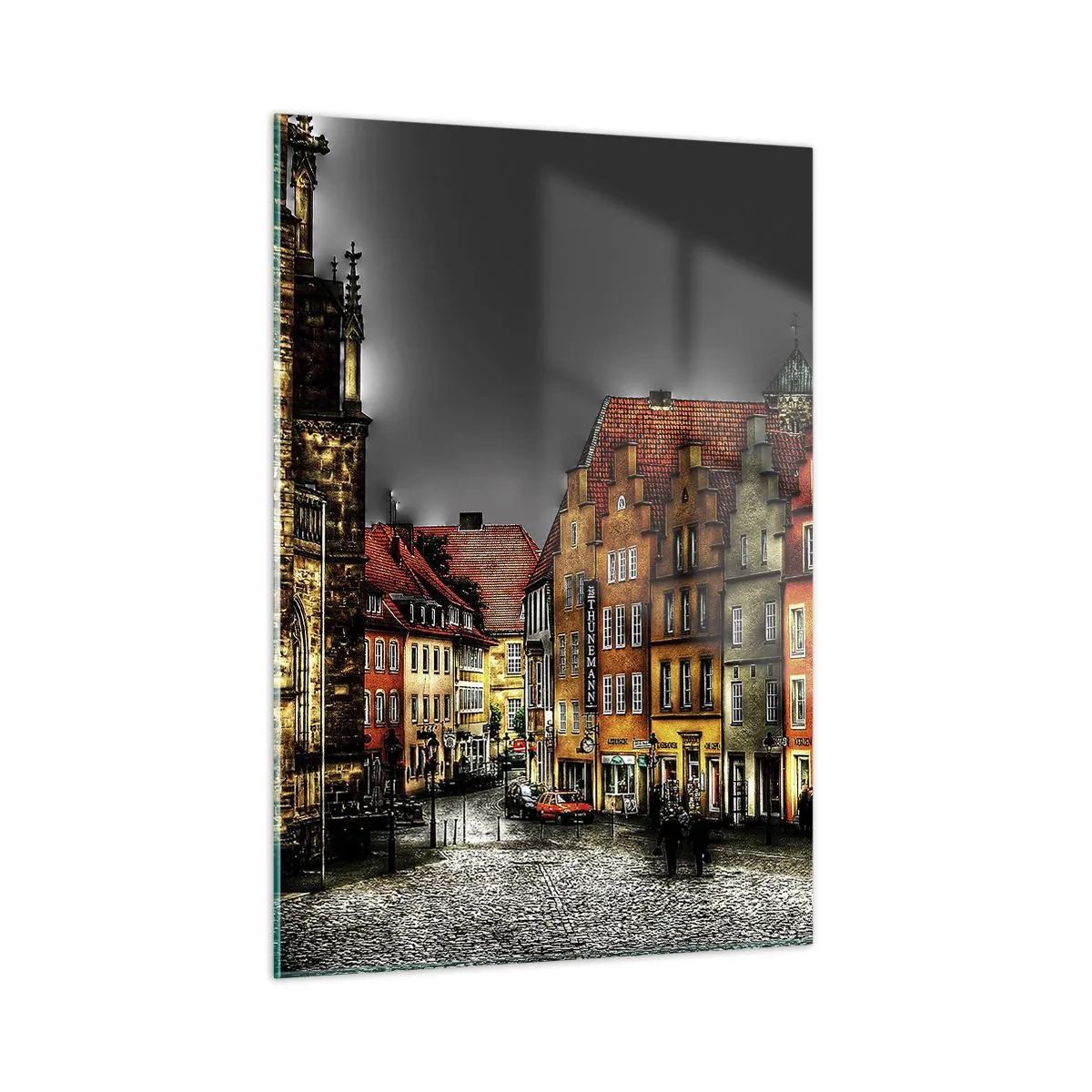 Obraz na skle - Chýba iba kúzelná drožka - 50x70 cm