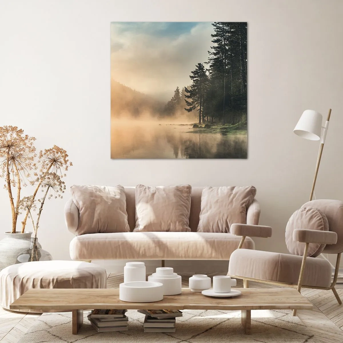 Obraz na plátne - Zrodenie dňa - 60x60 cm