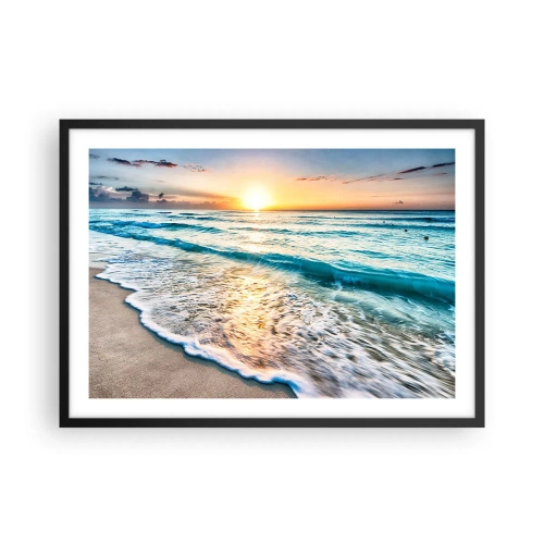 Plagát v čiernom ráme - Výhľad, ktorý stojí za to - 70x50 cm