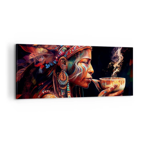 Obraz na plátne - Magický rituál - 100x40 cm