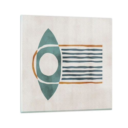 Obraz na skle - Znaky a rituály - 40x40 cm