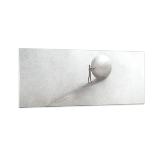 Obraz na skle - Hra života - 100x40 cm