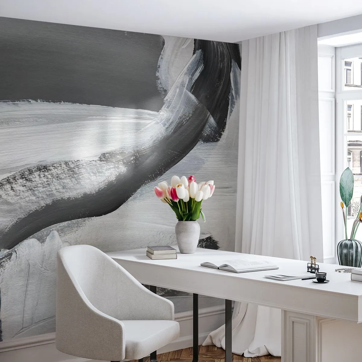 Fototapeta Standard Eco - Pevným pohybom - Kus, Maľovať, Mazance - 350x256 cm