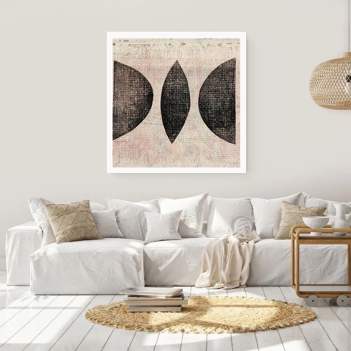 Plagát - Etnická abstrakcia - 50x50 cm