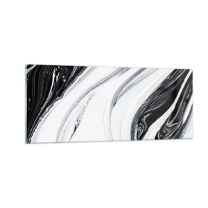 Obraz na skle - Spojenie protikladov - 100x40 cm
