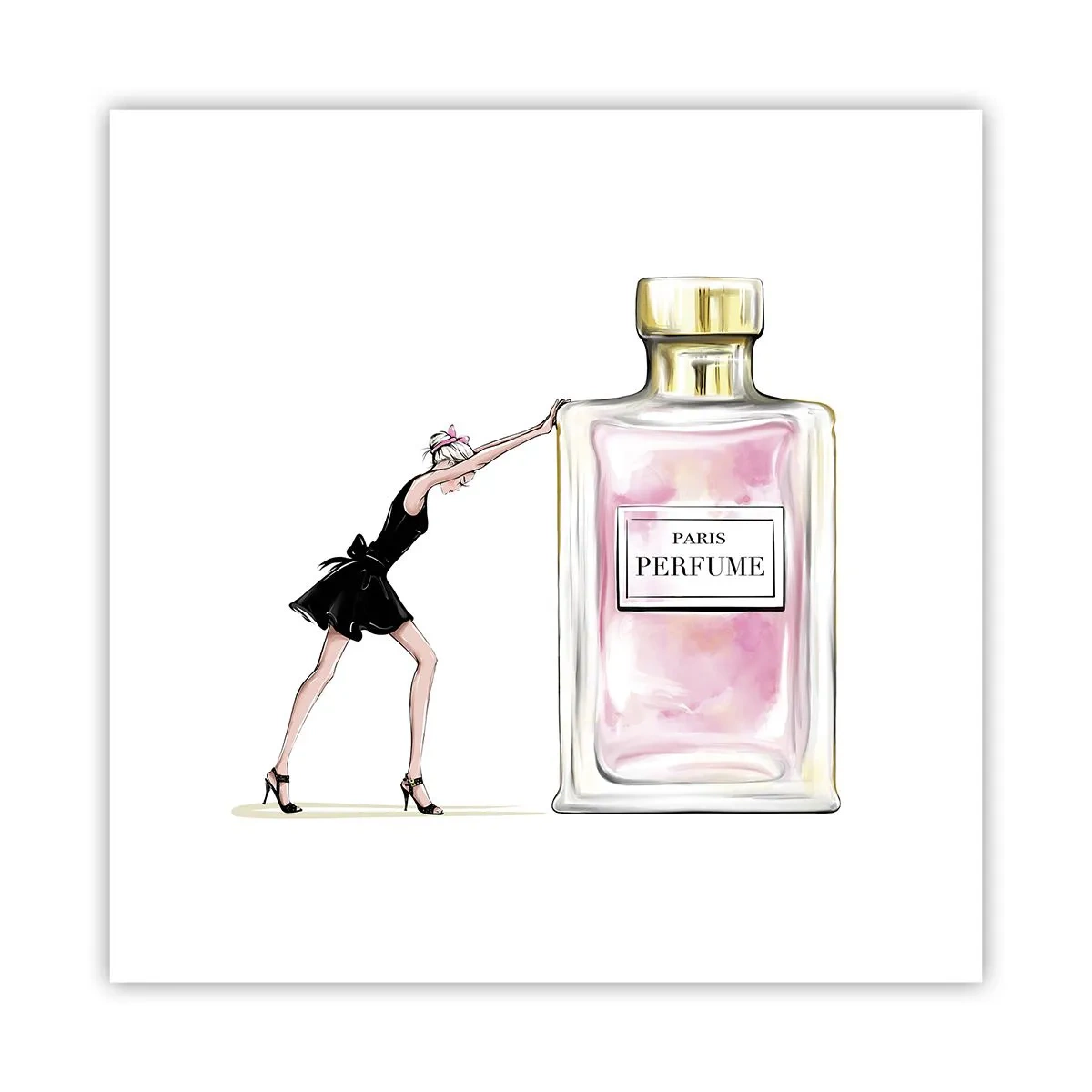 Plagát - Podstata ženskosti - 30x30 cm