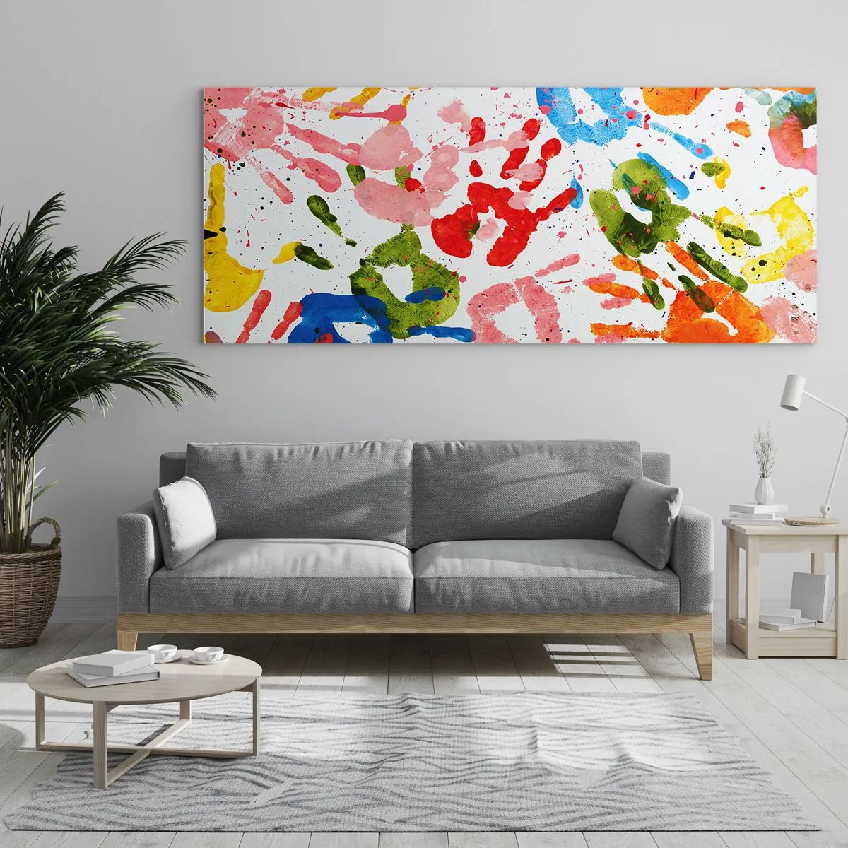 Obraz na skle - Choď v stopách - 100x40 cm
