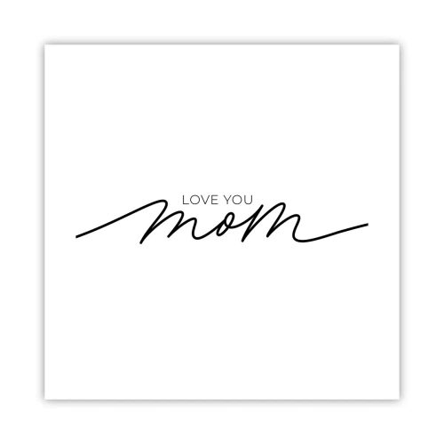 Plagát - Veľké dojatie - 40x40 cm