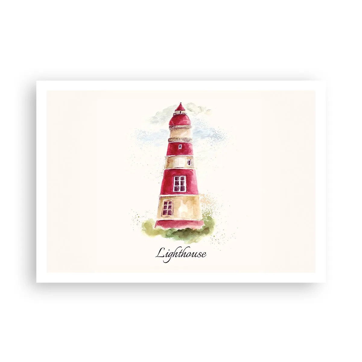 Plagát - Tu je vždy počasie - 100x70 cm