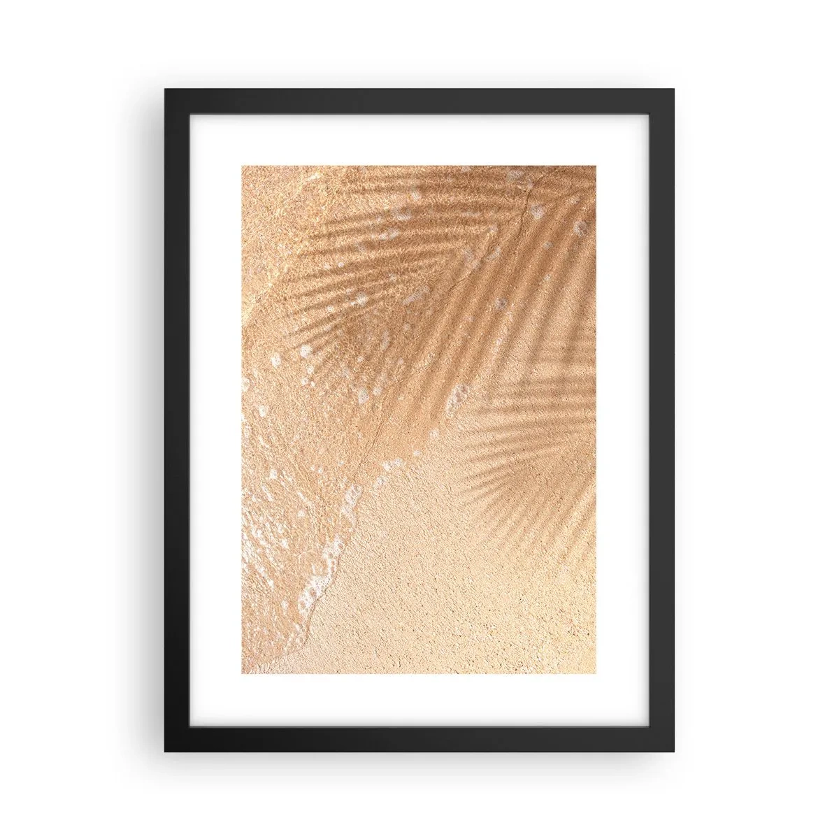 Plagát v čiernom ráme - Tieň horúceho leta - 30x40 cm