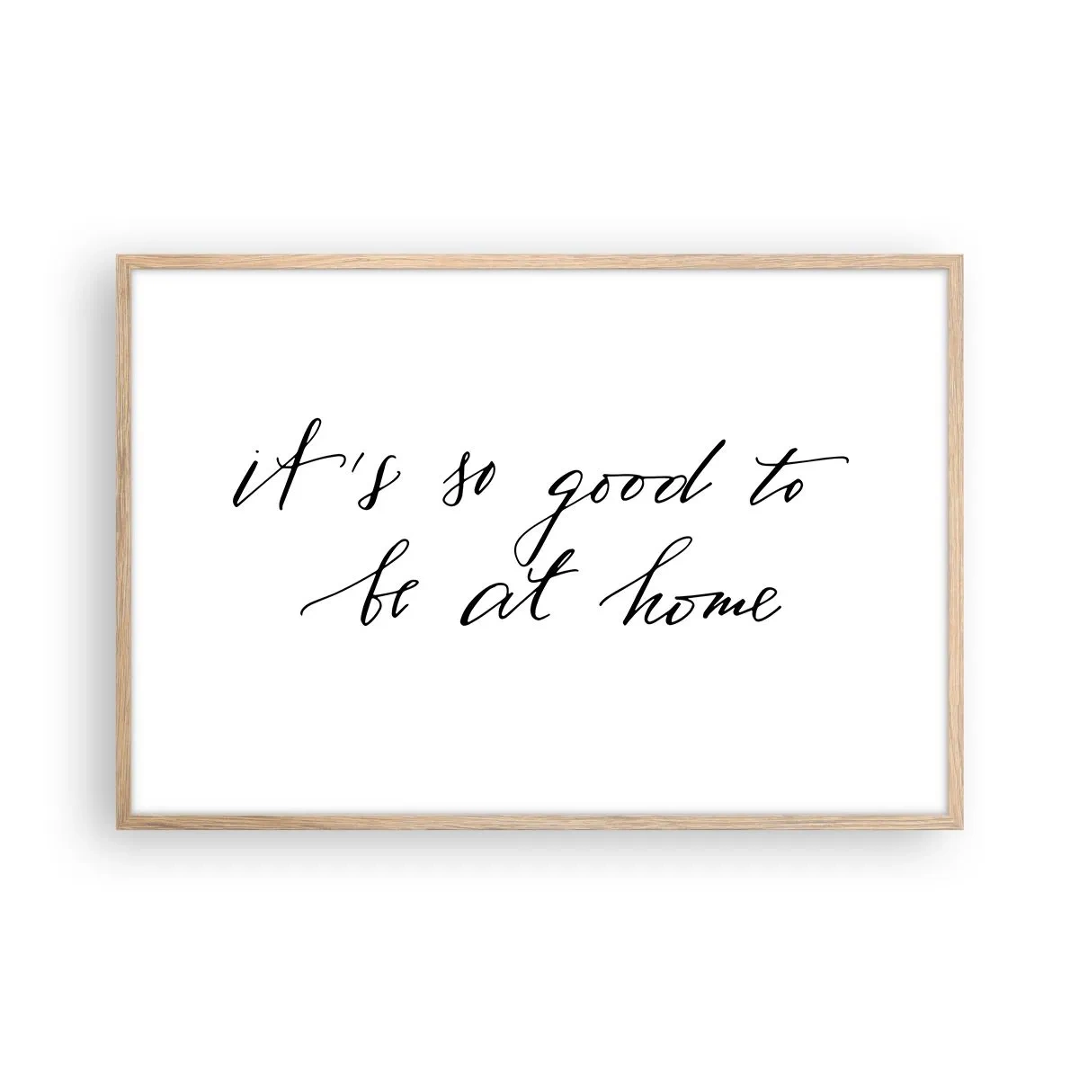 Plagát v ráme zo svetlého duba - Celá pravda - 91x61 cm